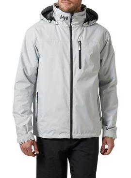 Cazadora Helly Hansen Midlayer con capucha gris para hombre