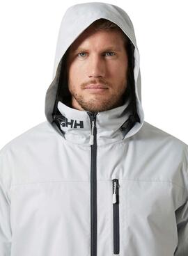 Cazadora Helly Hansen Midlayer con capucha gris para hombre