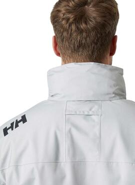 Cazadora Helly Hansen Midlayer con capucha gris para hombre