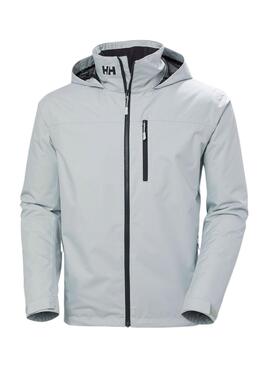 Cazadora Helly Hansen Midlayer con capucha gris para hombre