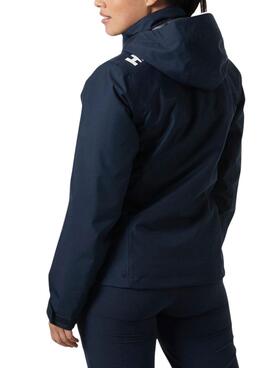 Cazadora Helly Hansen Midlayer Hood polar marino para mujer