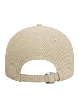 Gorra New Era Cord beige para mujer y hombre