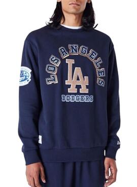 Sudadera New Era LA Dodgers azul para hombre