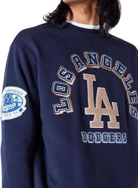 Sudadera New Era LA Dodgers azul para hombre