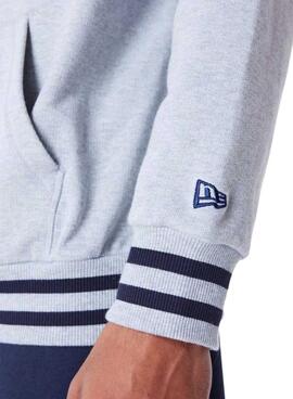 Sudadera New Era LA Dodgers gris para hombre y mujer