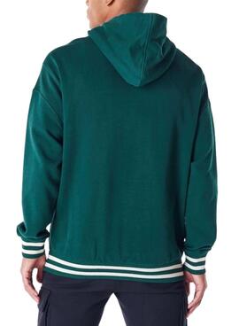 Sudadera New Era Oakland Athletics verde para hombre y mujer