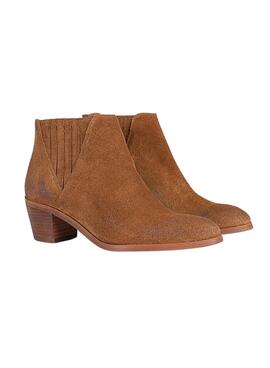 Botines Popa Clarisa camel para mujer