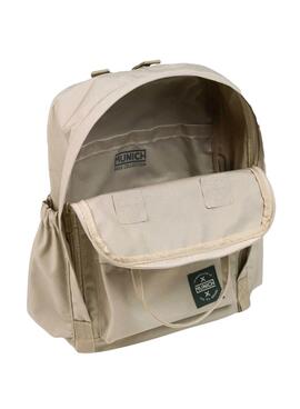 Mochila Munich Cour beige para mujer