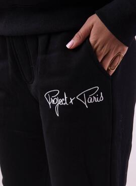 Pantalón Project x Paris jogger negro para hombre