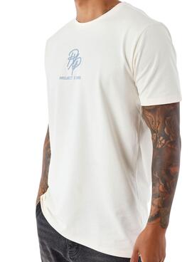 Camiseta Project x Paris PXP beige y azul para hombre