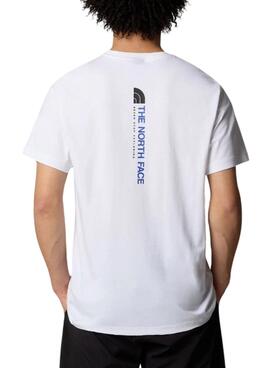 Camiseta The North Face Vertical blanco para hombre