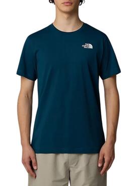 Camiseta The North Face Vertical petrol para hombre