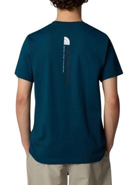 Camiseta The North Face Vertical petrol para hombre