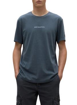 Camiseta Ecoalf Almeralf petrol para hombre