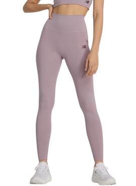 Leggings New Balance Harmony rosa para mujer