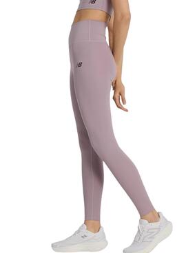 Leggings New Balance Harmony rosa para mujer