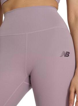 Leggings New Balance Harmony rosa para mujer