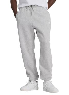 Pantalón jogger New Balance gris para hombre