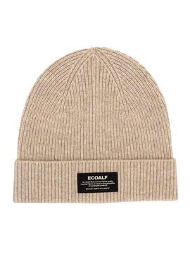 Gorro Ecoalf Woolalf beige para mujer y hombre