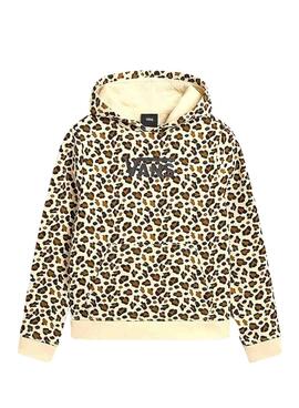 Sudadera Vans Felidae animal print para niña