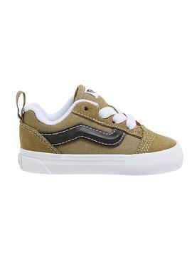 Zapatillas Vans Knu Skool mini verde para niño