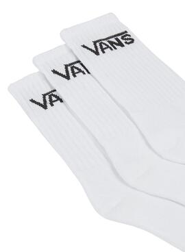 Calcetines Vans Crew basic blanco para niño y niña