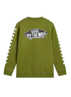 Sudadera Vans Exposition verde para niño