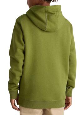 Sudadera Vans Classic verde para niño