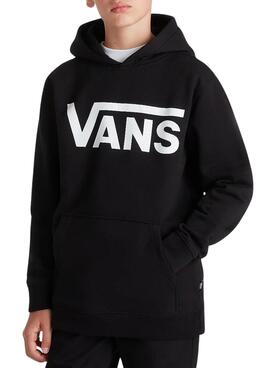 Sudadera Vans Classic negro para niño