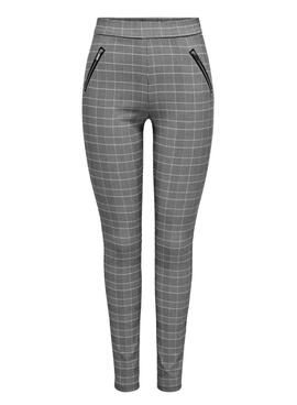 Pantalones leggins Only Lloiza gris para mujer