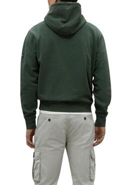 Sudadera Ecoalf Barcaalf verde para hombre