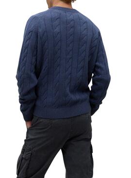 Jersey Ecoalf Tiloalf azul para hombre