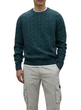 Jersey Ecoalf Tiloalf verde para hombre