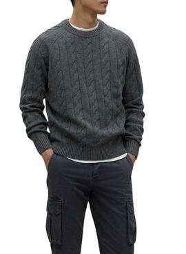 Jersey Ecoalf Tiloalf gris para hombre