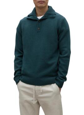 Jersey Ecoalf Idesiaalf verde para hombre