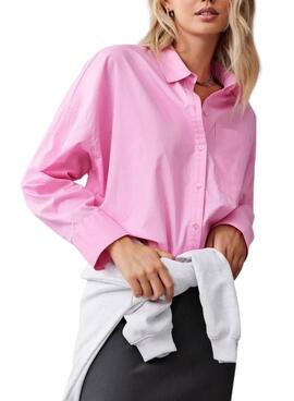 Camisa Only Carrie rosa para mujer