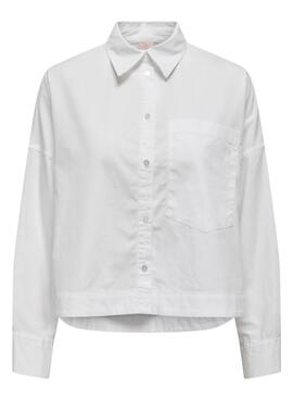 Camisa Only Carrie blanco para mujer