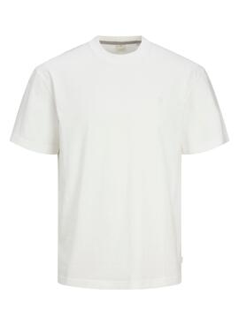 Camiseta Jack and Jones Logan blanco para hombre