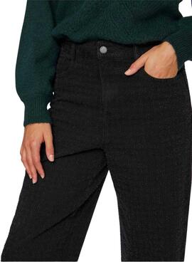 Pantalones Vila Viany negro para mujer