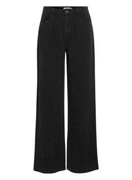 Pantalones Vila Viany negro para mujer