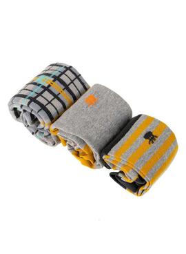 Pack 3 calcetines El Pulpo Winter Adventure multicolor para hombre