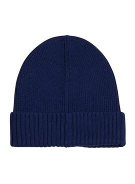 Gorro Tommy Hilfiger Small Flag azul marino