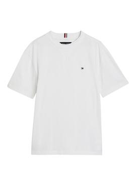 Camiseta Tommy Hilfiger Essential blanco para niño