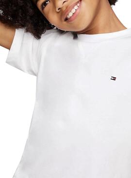 Camiseta Tommy Hilfiger Essential blanco para niño