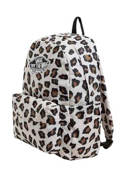 Mochila Vans Old Skool Estampado de leopardo para mujer y hombre