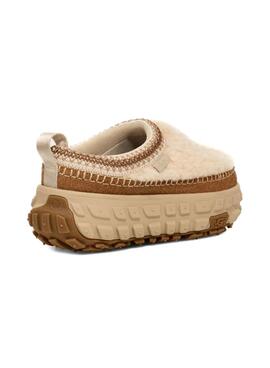 Zuecos Ugg Venture Daze Cozy beige para mujer