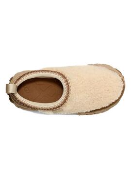 Zuecos Ugg Venture Daze Cozy beige para mujer