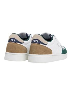 Zapatillas Pepe Jeans Player blanco y verde