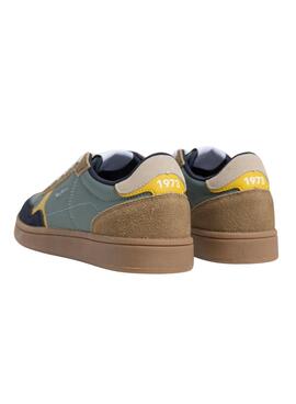 Zapatillas Pepe Jeans Player tostado y verde