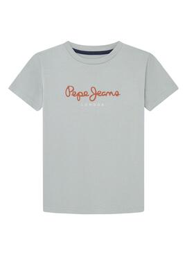 Camiseta Pepe Jeans New Art turquesa para niño